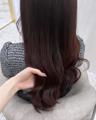 ブリーチなしチェリーレッド＊rina＊