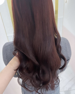 ダブルカラーチェリーレッド＊rina＊