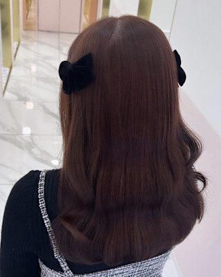 ダブルカラーチェリーレッド＊rina＊