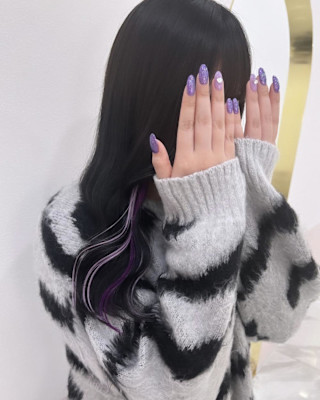 インナーエクステ紫＊rina＊