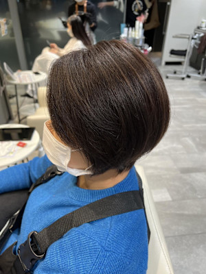 姫カットカールセミディシアーカラー