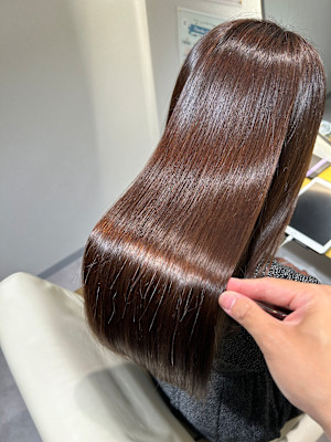 "髪質改善で叶える" 美髪ストレート 銀座/個室』