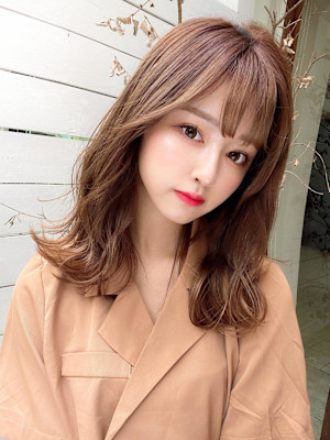 美髪/髪質改善/韓国/切りっぱなしボブ/フェイスレイヤー
