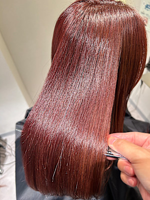 "髪質改善で叶える" 艶髪×ピンク『銀座/個室』