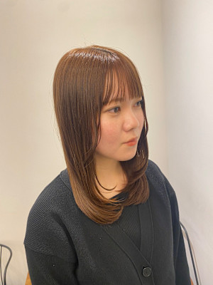 池袋/レイヤーカット/艶髪