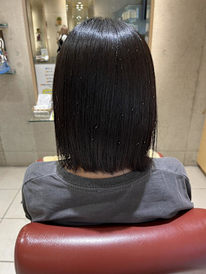 髪質改善ストレート