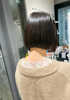 姫カットカールセミディシアーカラー