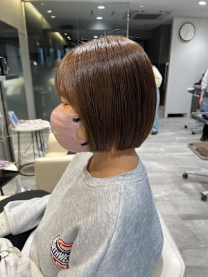 姫カットカールセミディシアーカラー