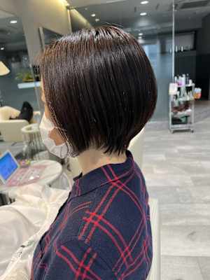 姫カットカールセミディシアーカラー