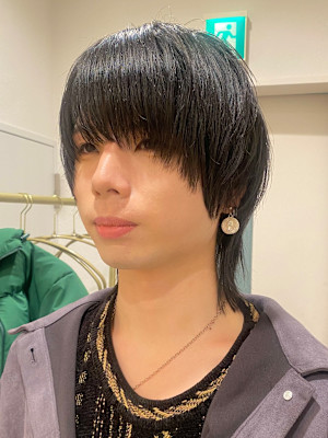 中性ウルフカット