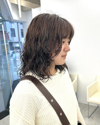 スパイラルパーマ