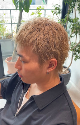 ハイトーン×スパイキーショート