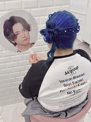 編み込みくらげヘア×立体リボン＊まゆ