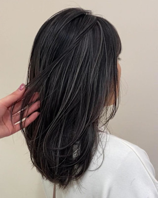 コントラストはっきり細めハイライト