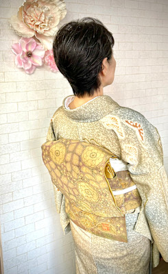 訪問着着付け＆ヘアセット