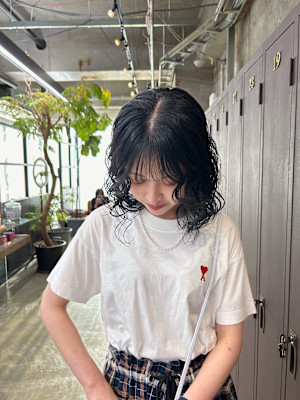 ミディアムパーマ