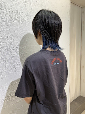 インナーカラー/ウルフ/透明感カラー/イルミナカラー/池袋