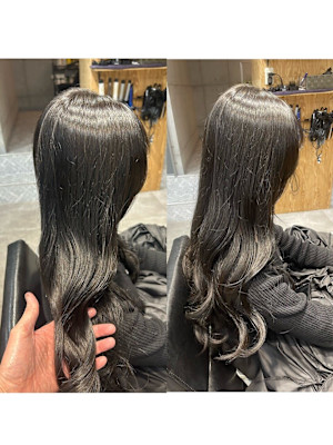 暗め透明感カラー