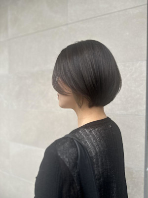 『ナチュラル×ショートボブ』