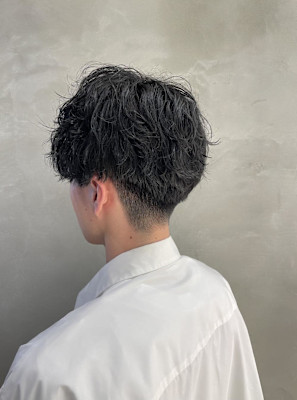 メンズカット/メンズパーマ/波巻きパーマ