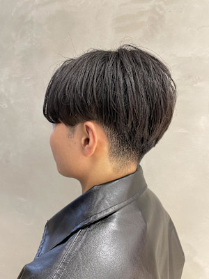 メンズカット/センターパート/似合わせカット