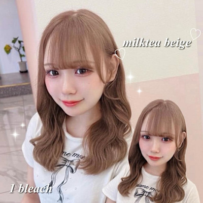 ブリーチ一回ミルクティー＊rina＊