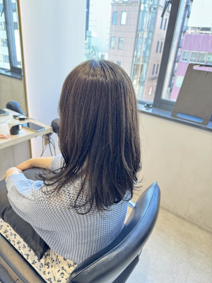 くすみでもツヤ髪