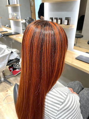 G ハイライト/オレンジカラー