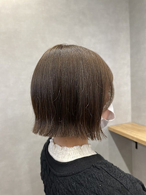 G 切りっぱなしボブ