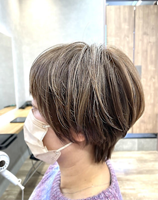 G 白髪ぼかしハイライト