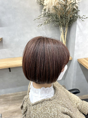 G ナチュラルハイライト　ピンクベージュ