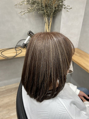 G 白髪ぼかしハイライト