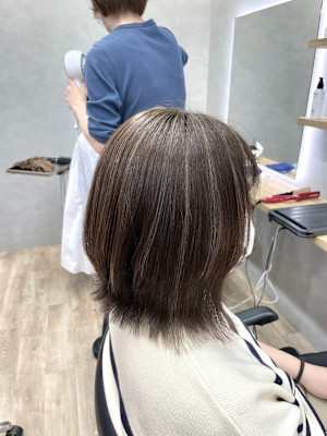 G 白髪ぼかしハイライト