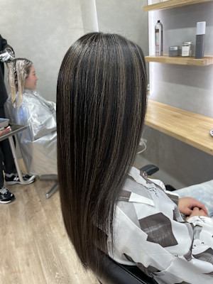 G 白髪ぼかしハイライト