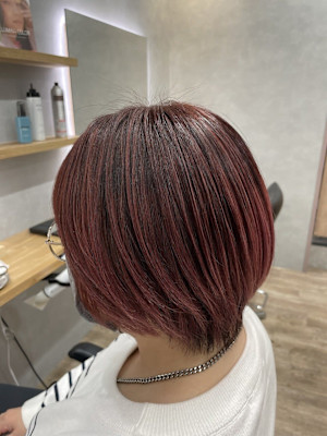 G ショートバレイヤージュ