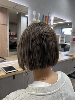 G 白髪ぼかしハイライト