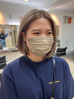 カット、カラー、トリートメント