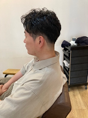 お客様髪質改善データ1152（パーマ後のカット）