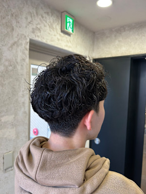 ふんわり無造作パーマ