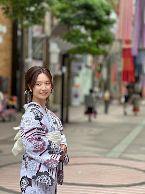 浴衣着付け×ヘアセット