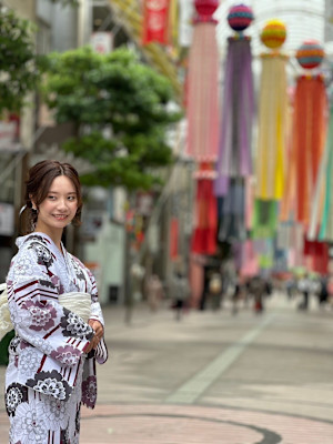 浴衣着付け×ヘアセット