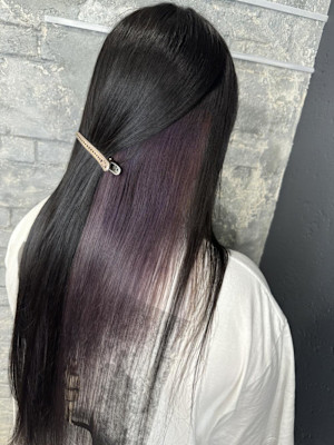 インナーカラーラベンダーカラー【池袋・池袋東口・池袋駅】