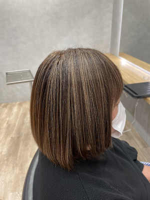 G 白髪ぼかしハイライト