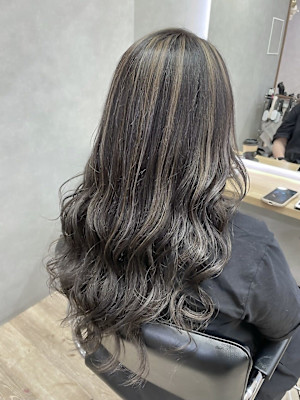 G 白髪ぼかしハイライト