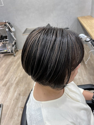 G 白髪ぼかしハイライト