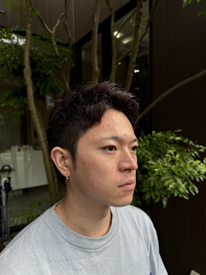 メンズベリーショート/山本凌也