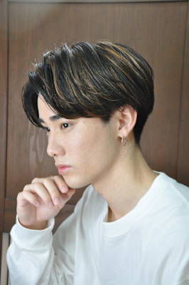 メンズハンサムショート　担当川角