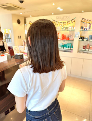 切りっぱなしボブ！