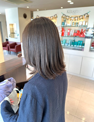 暗髪イノアカラー！