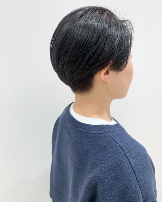 ハンサムショート/ショートカット/髪質改善カラー